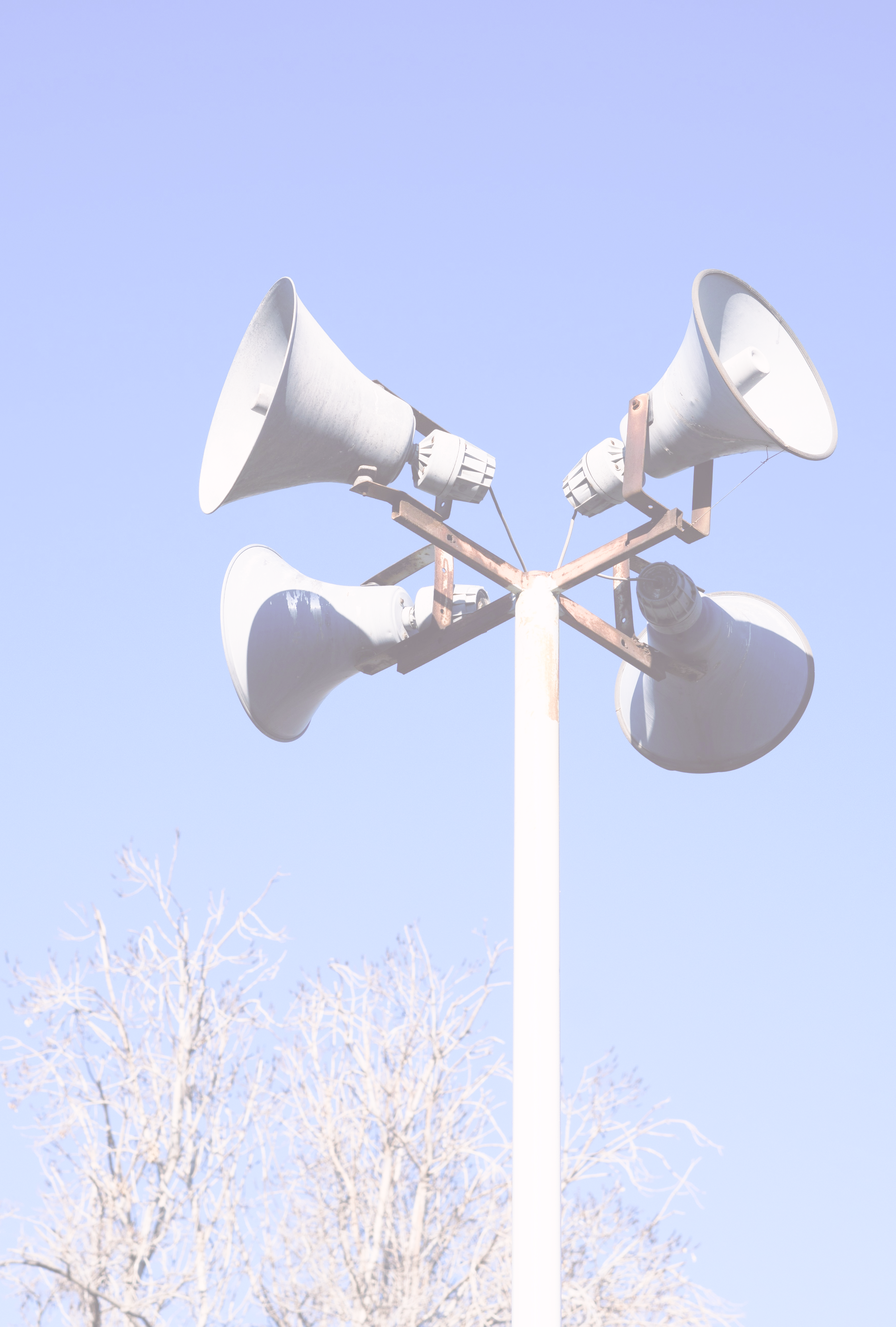 Image of Four Megaphones
